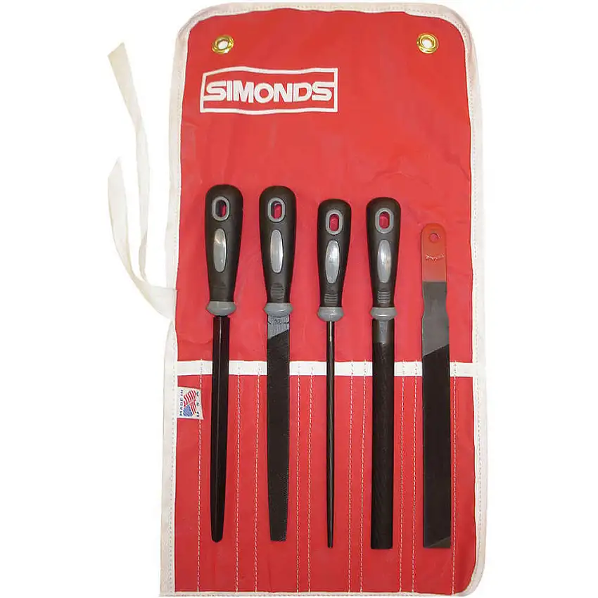 SIMONDS  78758791 Government Facility File Set, Schwarz, 5-teilig