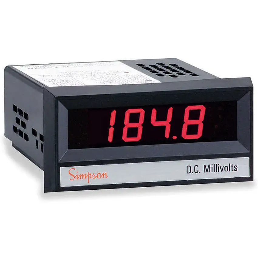 SIMPSON ELECTRIC  24503 Digitales Panelmeter Gleichspannung