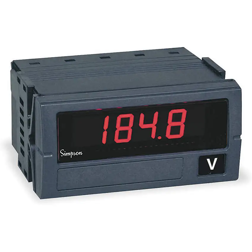 SIMPSON ELECTRIC  F45-1-13-0 Digitales Panelmeter Gleichspannung