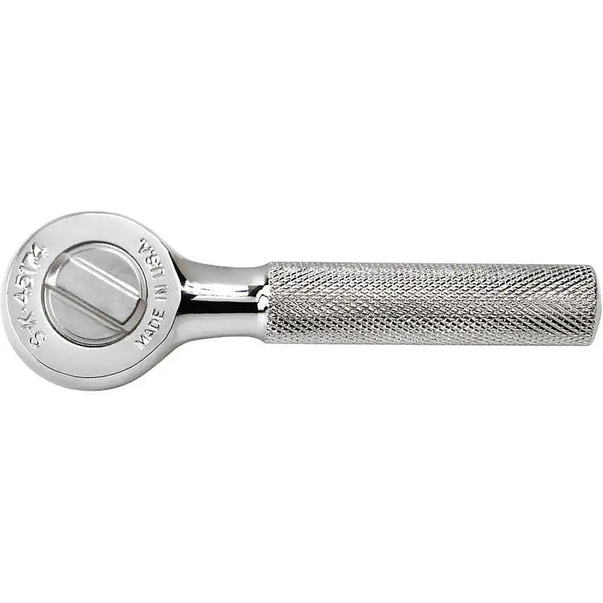SK PROFESSIONAL TOOLS  45174 Handratsche 3/8 Zoll Antrieb 4-3/4 Zoll Länge rund