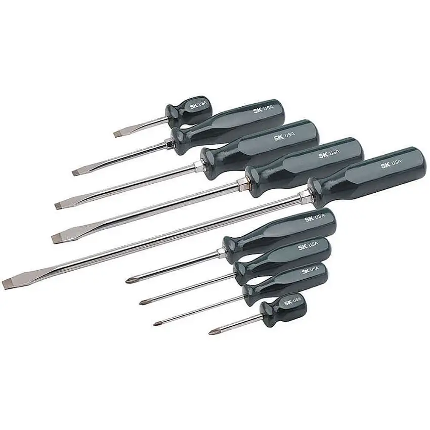 SK PROFESSIONAL TOOLS  86006 Schraubendrehersatz Sure Grip Kombination 9-teilig