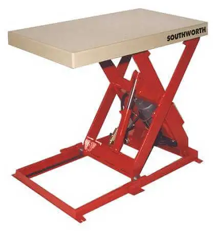 SOUTHWORTH LL05.5-26-2036-FS115 Scherenhubtisch 550 lb. 115 V 36 Zoll Länge
