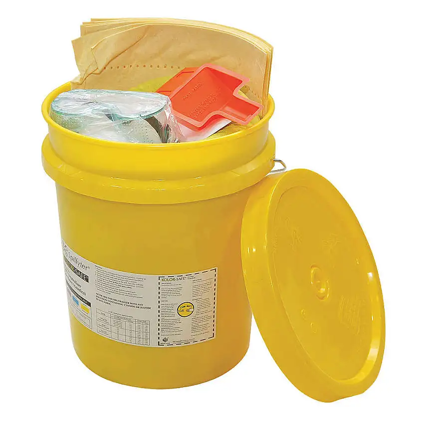 SPILFYTER  270006 Eimer für Trockenbasen-Neutralisator-Spill-Kit