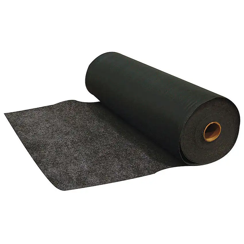 SPILFYTER  TR-90 Saugfähiger Teppich, Schwarz, 24 Gallonen, 36 Zoll Breite