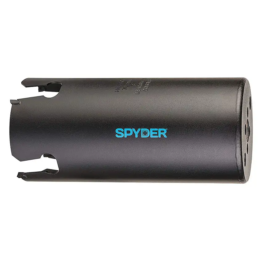 SPYDER 600830 Lochsäge aus Stahl, 3 Zoll Durchmesser