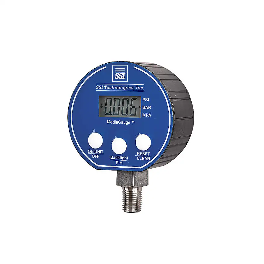 SSI MG-100-A-9V-R Digitales Druckmessgerät 100 Psi Mg-9v