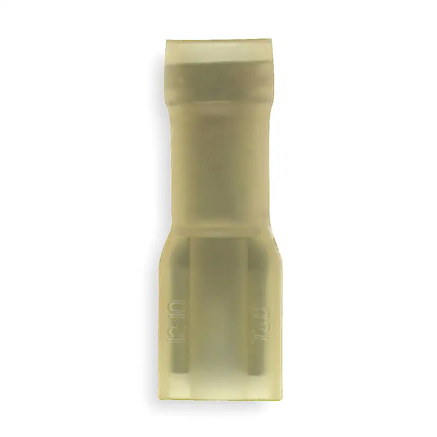 STA-KON  10RC-2577 Buchsen-Trennstecker, gelötete Fassverbindung, Leiterquerschnitt 12 bis 10 AWG, Gelb