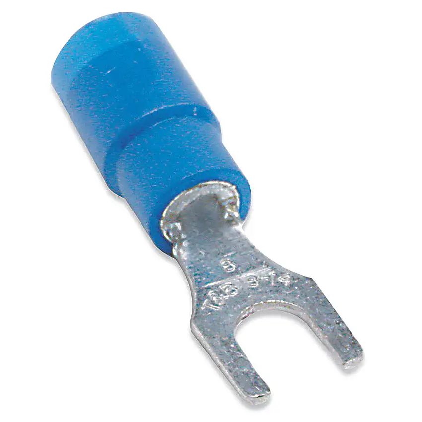 STA-KON  14RB-10F Gabelkabelschuh, 18 bis 14 AWG Leiter, galvanisiert, 105 Grad C Temperaturbereich
