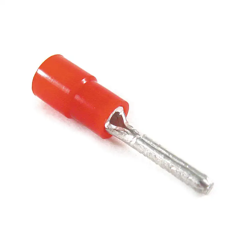 STA-KON  18RA-47PT Stiftanschluss, 22 bis 18 AWG Leiterquerschnitt, isoliert, 300 V Wechselspannung, rot