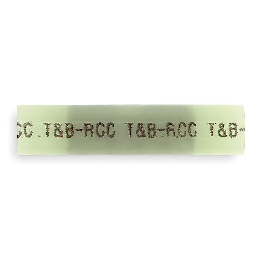 STA-KON 2RC10 Butt Splice Connector, Yellow, Nylon, For Wire Size 12 AWG - 10 AWG, 600 V