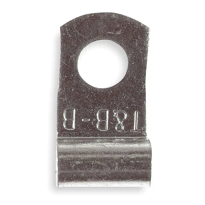 STA-KON AB14-6A Ring Terminal, Bare, 22 AWG to 14 AWG Wire Sizes, 600 V, Brazed Barrel & Seam