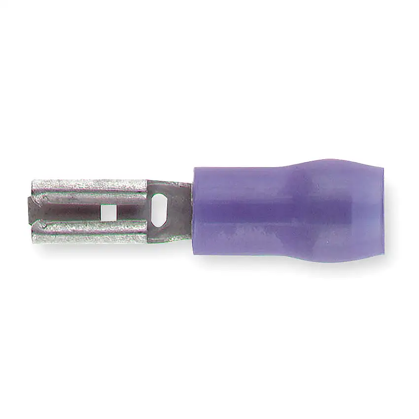 STA-KON  RB14-110F Buchse, gelötete Fassverbindung, Leiterquerschnitt 16 bis 14 AWG, blau