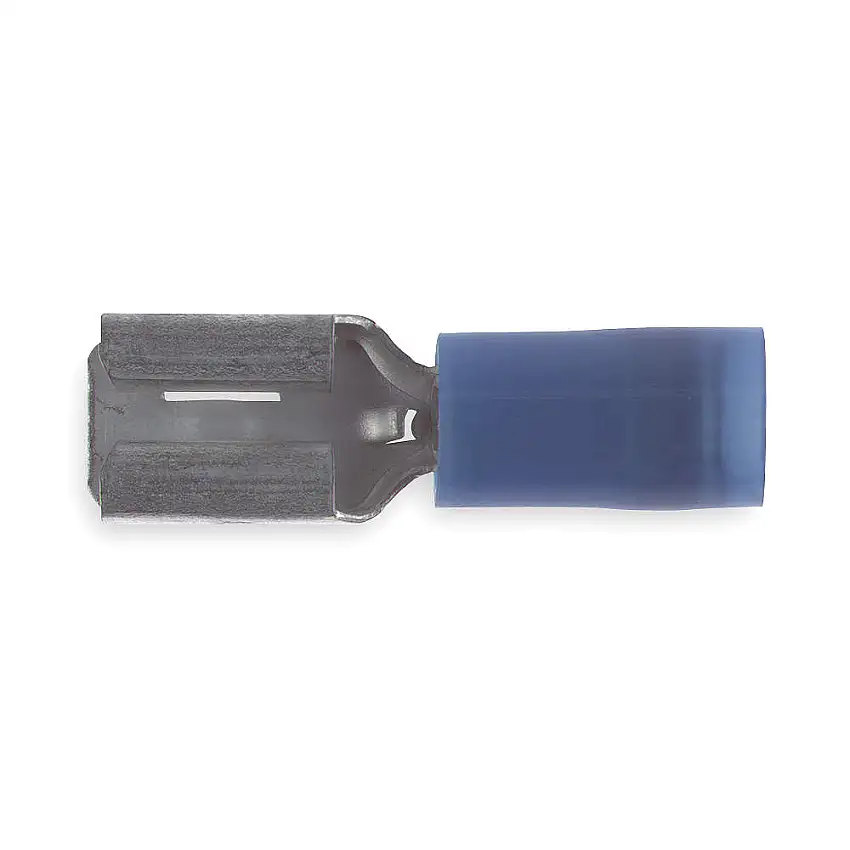 STA-KON RB14-250F Buchse, gelötete Fassverbindung, Leiterquerschnitt 16 bis 14 AWG, blau