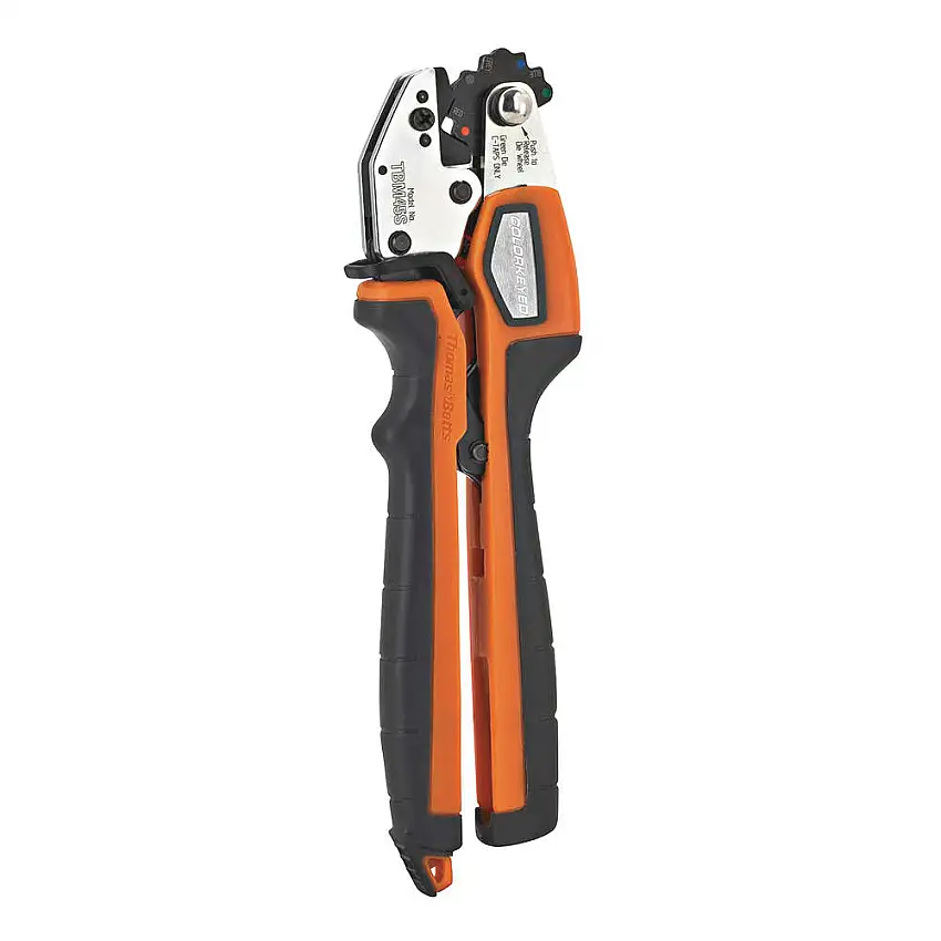STA-KON  TBM45S Ratchet Crimper, 54705 thru 54725 C-Taps/#8 - 2 AWG copper lugs & splices, Manual