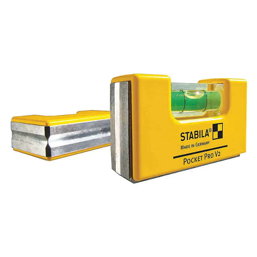 STABILA 11901 Taschenwaage, Aluminium, 2-1/2 Zoll Länge, 1 Fläschchen