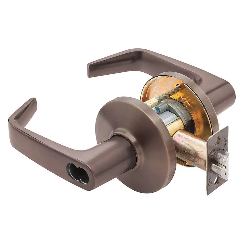 STANLEY SECURITY SOLUTIONS 9K37AB15DS3613 Hebeleinstieg abgewinkelt oxidiert Satin