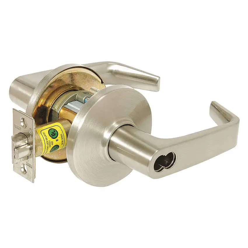 STANLEY SECURITY SOLUTIONS 9K37T15DS3619 Hebel Schlafsaal abgewinkelt Satin Nickel