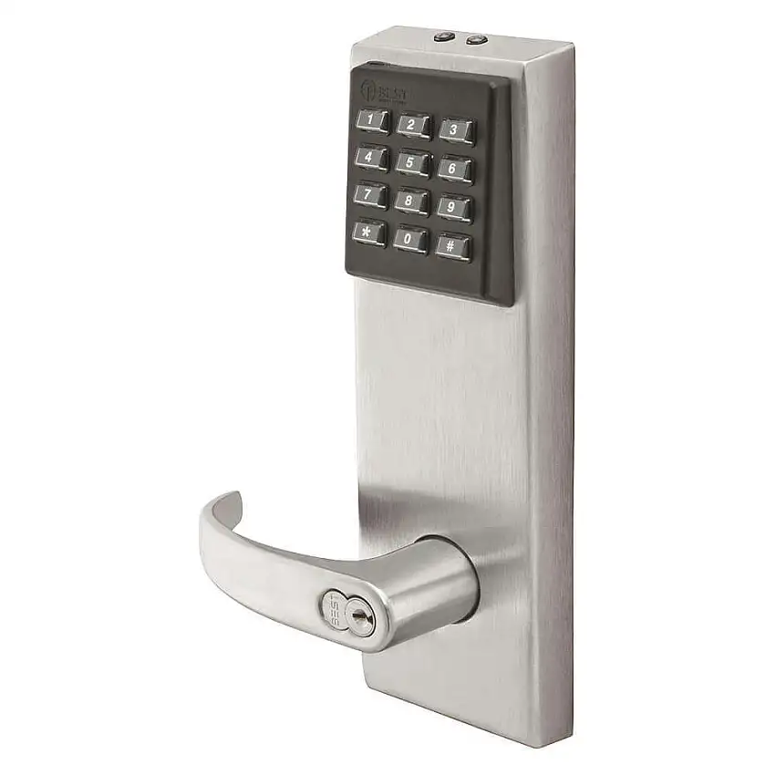 STANLEY SECURITY SOLUTIONS 9KZ37DV14KPSTK626 Hebel-Lagerraum, gebogen, elektrisch, TStrike AA-Batterien