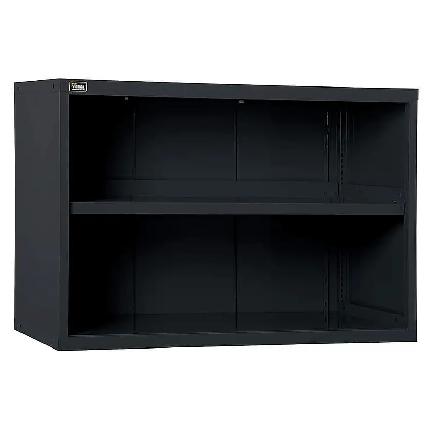STANLEY VIDMAR  RP1194ABK Extra breiter Oberschrank, B 45 Zoll, Schwarz