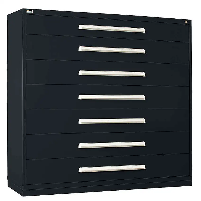STANLEY VIDMAR RP3543ALBK Modularer Schubladenschrank 59 Zoll H 60 Zoll Breite