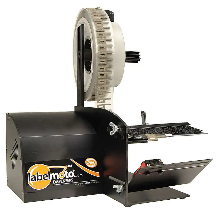 START INTERNATIONAL  DC6050C Automatischer Etikettenspender 11 Zoll Länge x 11 Zoll Breite