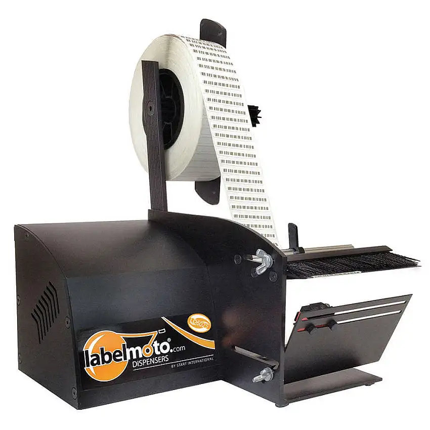 START INTERNATIONAL  LD6025C Automatischer Spender für transparente Etiketten, 11 Zoll Länge