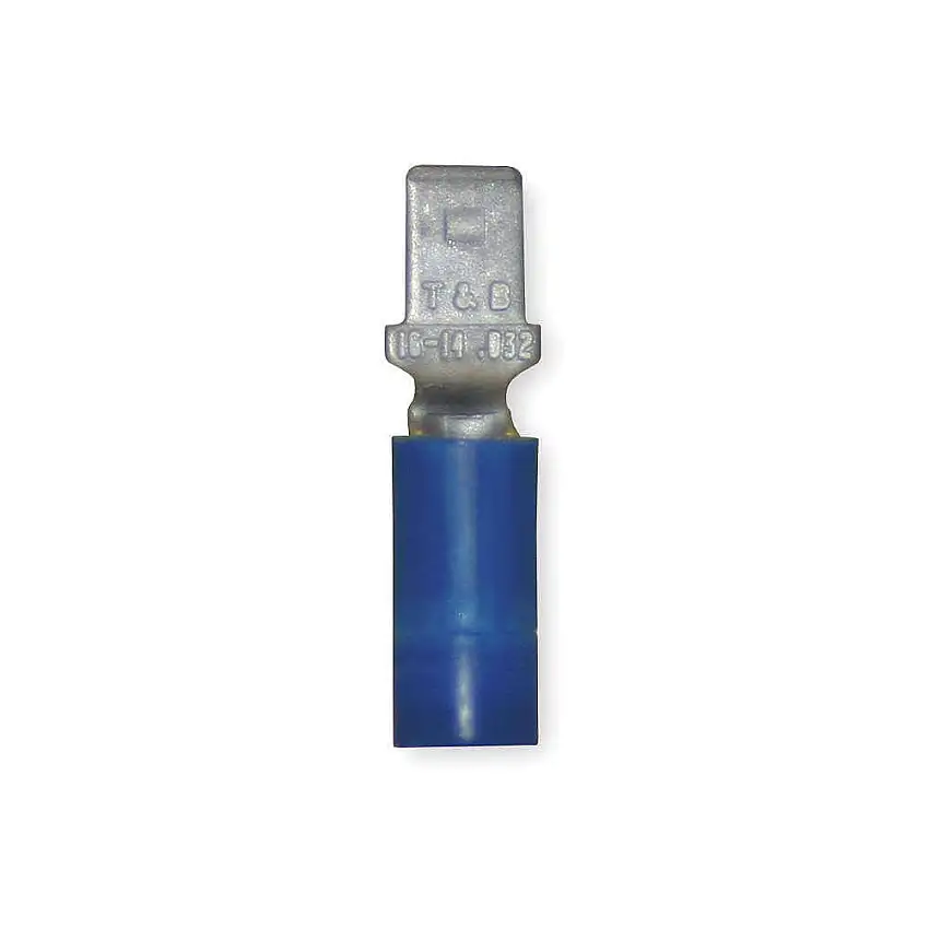 STA-KON 14RBD-187 Stecker, 16–14 AWG Leiterquerschnitt, verzinnt, 600 V Wechselspannung, blau