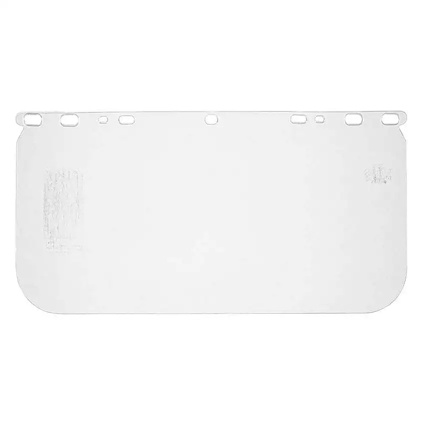 MCR SAFETY  485400 Gesichtsschutzvisier Acetat Klar 8 x 15-1/2in