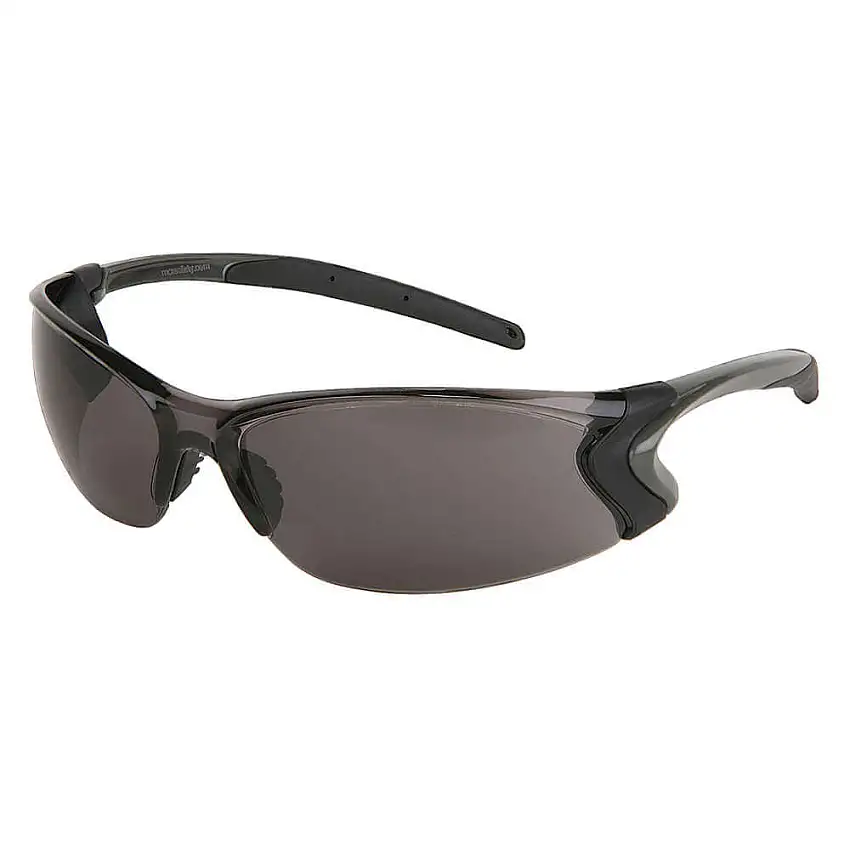 MCR SAFETY  BD112P Brille Grau Kratzfest AF Rahmenlos PR