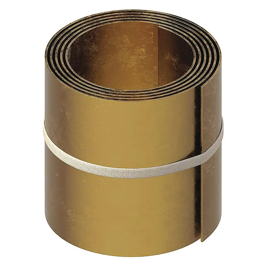 PRECISION BRAND  17700 Shim Stock Roll Messing 0.0010 Zoll 6 Zoll