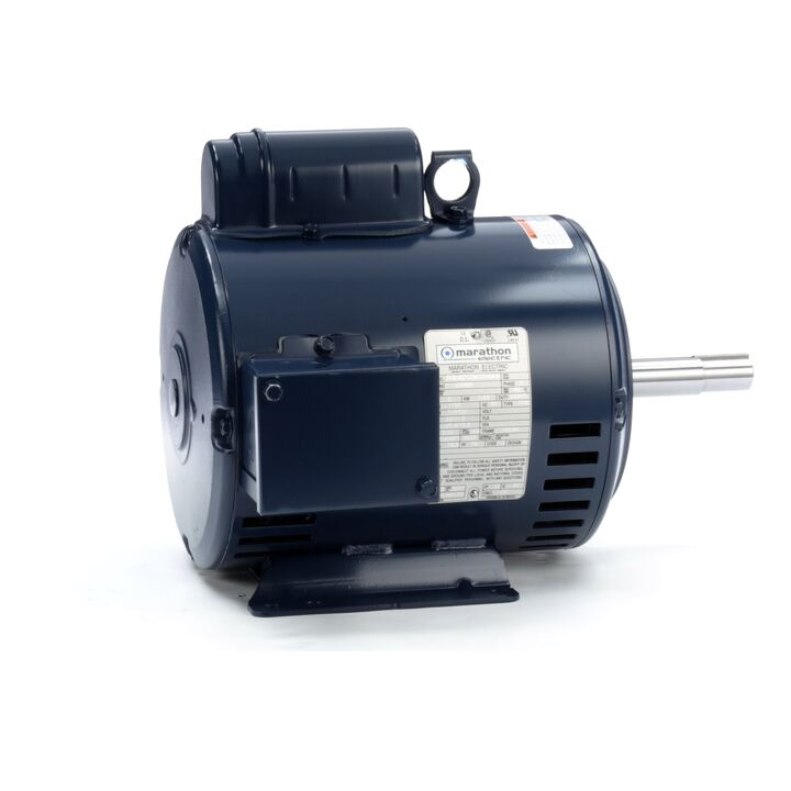MARATHON MOTORS  182TCDW7074 Z405A / 182TCDW7074AA Blockgekuppelter Pumpenmotor, 2 PS, 1 Phase, 60 Hz, 115/230 V, 1800 U/min