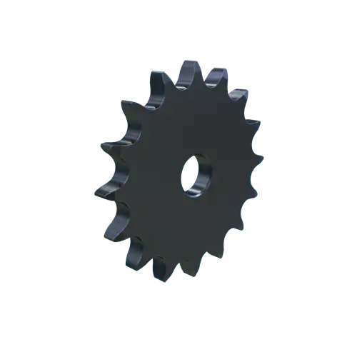 MARTIN SPROCKET  06A16 Rollenkettenrad, 06B-1 Kette, Standardbohrung, 16 Zähne, 48.824 mm Teilungsdurchmesser, Stahl