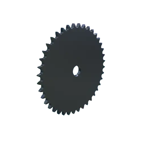 MARTIN SPROCKET  06A40 Rollenkettenrad, 40 Zähne, 121.401 mm Teilungsdurchmesser, 126.957 mm Außendurchmesser, Stahl