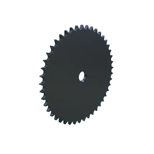 MARTIN SPROCKET  06A45 Rollenkettenrad, 45 Zähne, 136.546 mm Teilungsdurchmesser, 142.103 mm Außendurchmesser, Stahl