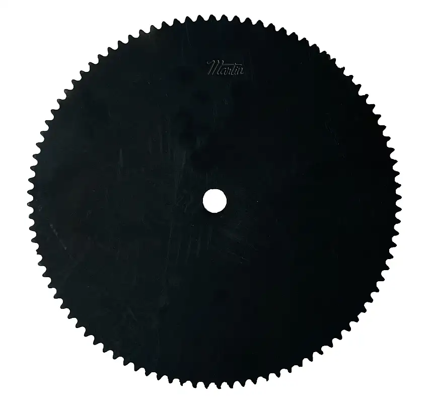MARTIN SPROCKET  06A76 Rollenkettenrad, 76 Zähne, 230.490 mm Teilungsdurchmesser, 236.046 mm Außendurchmesser, Stahl