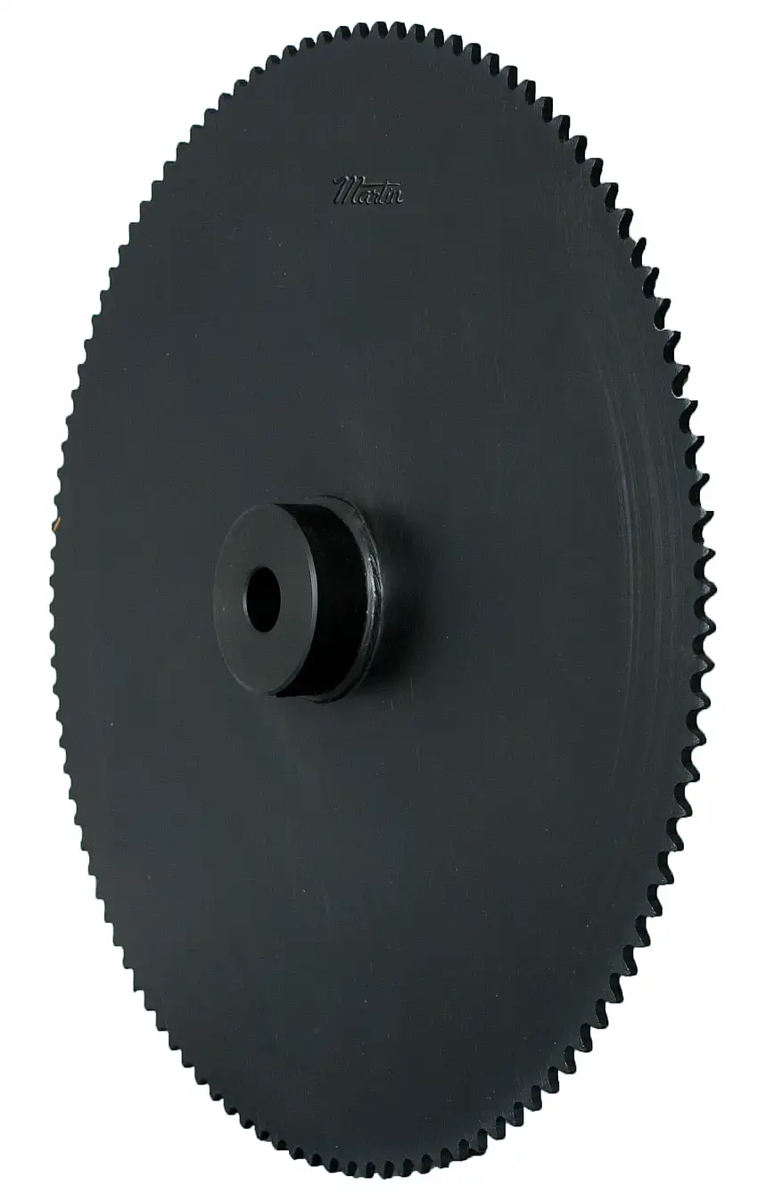 MARTIN SPROCKET  06B114 Rollenkettenrad, 114 Zähne, 345.681 mm Teilungsdurchmesser, 351.237 mm Außendurchmesser, Stahl