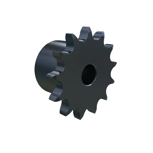 MARTIN SPROCKET  06B13 Rollenkettenrad, 13 Zähne, 39.801 mm Teilungsdurchmesser, 45.357 mm Außendurchmesser, Stahl