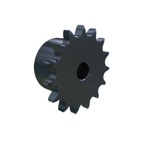 MARTIN SPROCKET  06B15 Rollenkettenrad, 15 Zähne, 45.813 mm Teilungsdurchmesser, 51.369 mm Außendurchmesser, Stahl