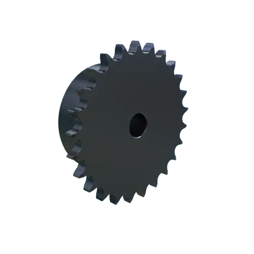 MARTIN SPROCKET  06B25 Rollenkettenrad, 06B-1 Kette, Standardbohrung, 25 Zähne, 75.997 mm Teilungsdurchmesser, Stahl