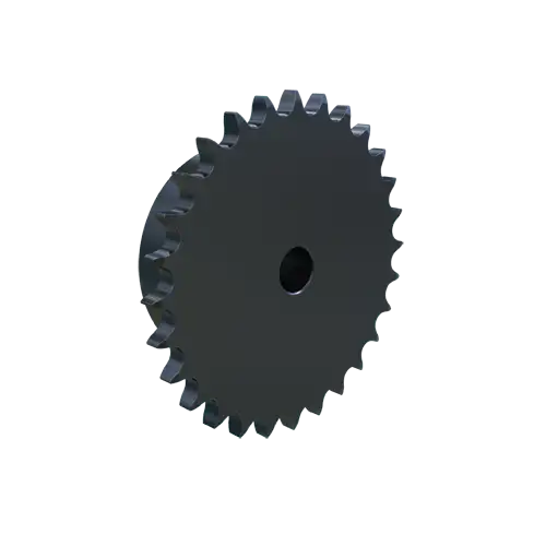 MARTIN SPROCKET  06B28 Rollenkettenrad, 06B-1 Kette, Standardbohrung, 28 Zähne, 85.072 mm Teilungsdurchmesser, Stahl