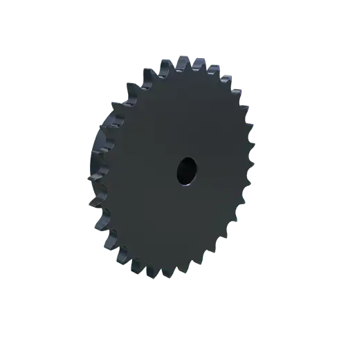 MARTIN SPROCKET  06B30 Rollenkettenrad, 06B-1 Kette, Standardbohrung, 30 Zähne, 91.124 mm Teilungsdurchmesser, Stahl