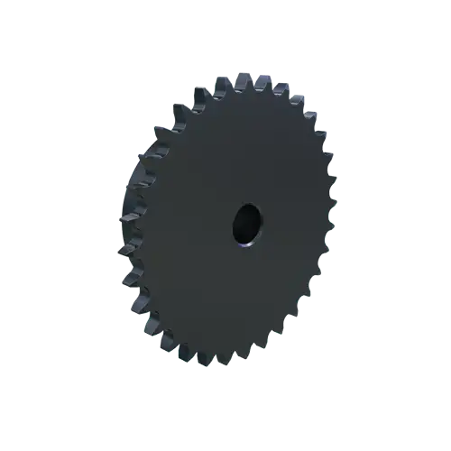 MARTIN SPROCKET  06B32 Rollenkettenrad, 06B-1 Kette, Standardbohrung, 32 Zähne, 97.177 mm Teilungsdurchmesser, Stahl