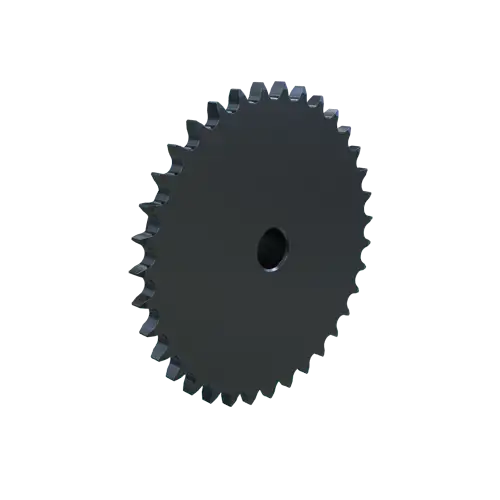 MARTIN SPROCKET  06B35 Rollenkettenrad, 06B-1 Kette, Standardbohrung, 35 Zähne, 106.259 mm Teilungsdurchmesser, Stahl