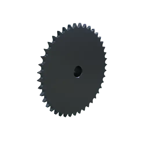 MARTIN SPROCKET  06B42 Rollenkettenrad, 42 Zähne, 127.459 mm Teilungsdurchmesser, 133.015 mm Außendurchmesser, Stahl
