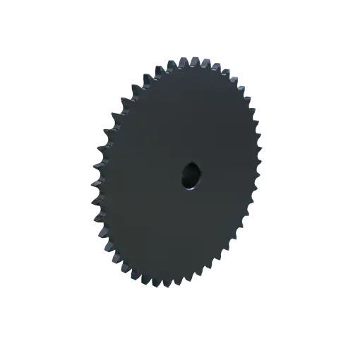 MARTIN SPROCKET  06B45 Rollenkettenrad, 06B-1 Kette, Standardbohrung, 45 Zähne, 136.546 mm Teilungsdurchmesser, Stahl