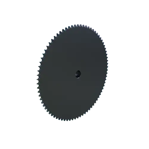 MARTIN SPROCKET  06B80 Rollenkettenrad, 06B-1 Kette, Standardbohrung, 80 Zähne, 242.614 mm Teilungsdurchmesser, Stahl