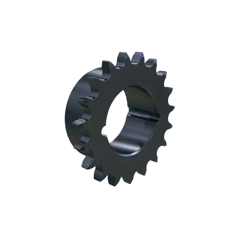 MARTIN SPROCKET  06BTB19H Rollenkettenrad, 19 Zähne, 57.870 mm Teilungsdurchmesser, 63.430 mm Außendurchmesser, Stahl