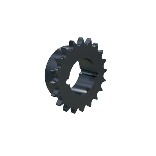 MARTIN SPROCKET  06BTB20H Rollenkettenrad, 20 Zähne, 60.890 mm Teilungsdurchmesser, 66.440 mm Außendurchmesser, Stahl