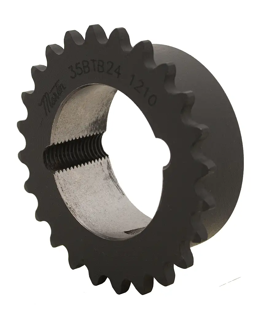 MARTIN SPROCKET  06BTB24H Rollenkettenrad, 24 Zähne, 72.970 mm Teilungsdurchmesser, 78.530 mm Außendurchmesser, Stahl