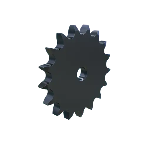 MARTIN SPROCKET  08A17 Rollenkettenrad, 17 Zähne, 69.116 mm Teilungsdurchmesser, 76.482 mm Außendurchmesser, Stahl